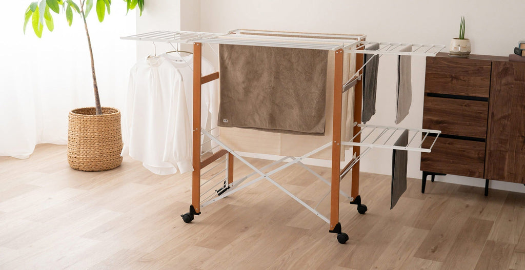 空間を有効活用する賢い選択：フォッパペドレッティの折りたたみ式物干し
