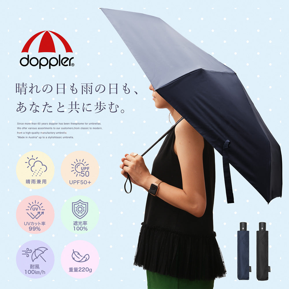 公式特価！】オーストリア doppler(ドップラー社) 晴雨兼用 ワンタッチ