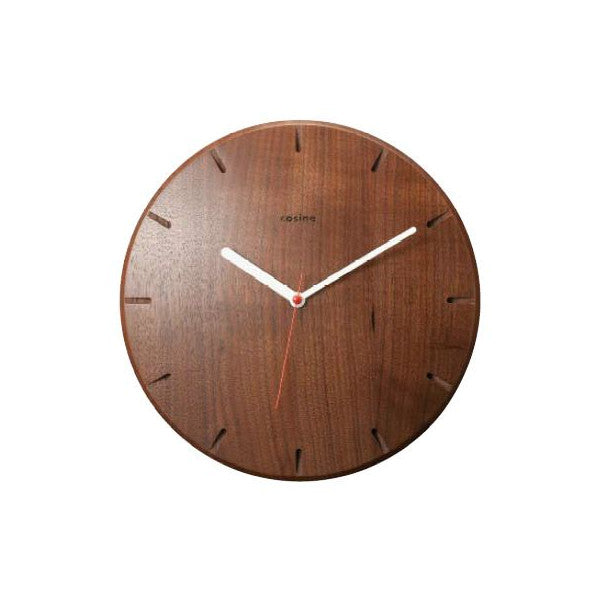 スライドショーcosine(コサイン)掛け時計（ウォルナット） 木製 掛時計 【おしゃれ】 CW-15CW  【旭川家具】の画像を開く
